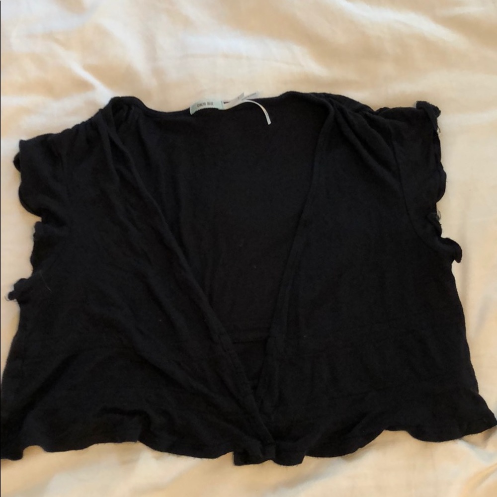 Cropped Short-Sleeve Top